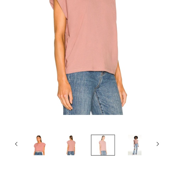 Pistola- dusty Rose crewneck tee relaxed, fit, muscle sleeves. M - Picture 2 of 7